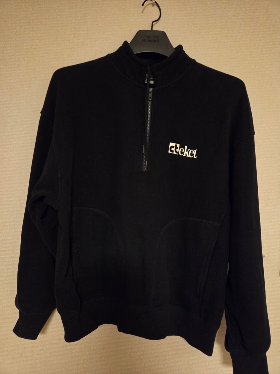 테켓 하프집업 스웨트셔츠 M사이즈 상품이미지1