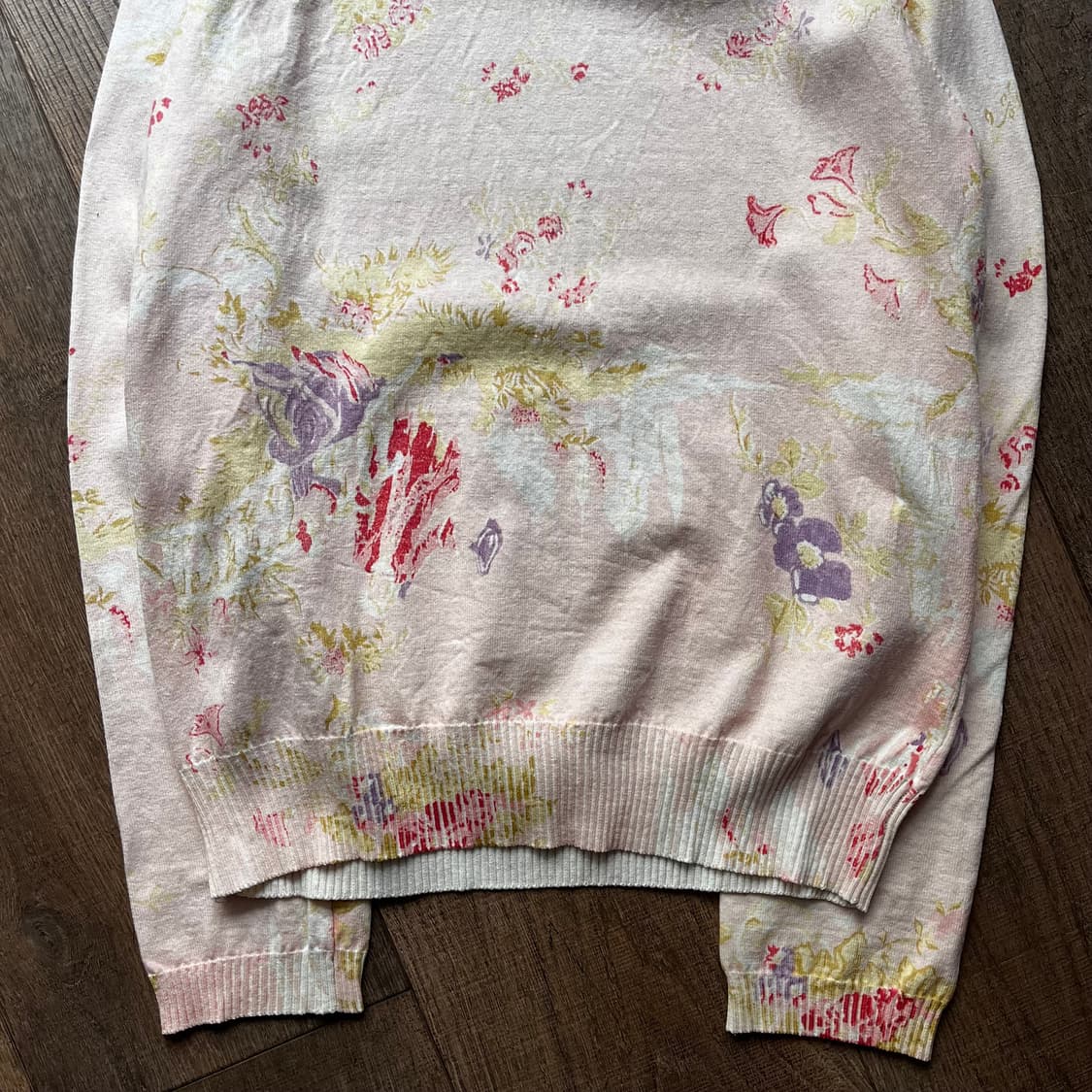 Flower Printing Knit 상품이미지5