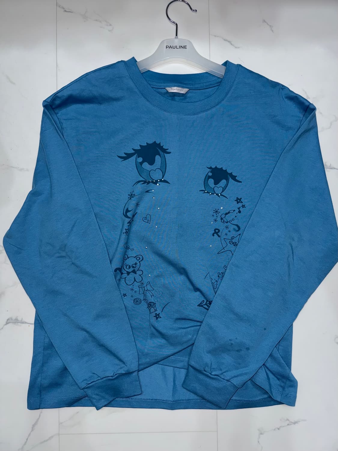 타입서비스 크라이 아이즈 러쉬드 탑 상품이미지2