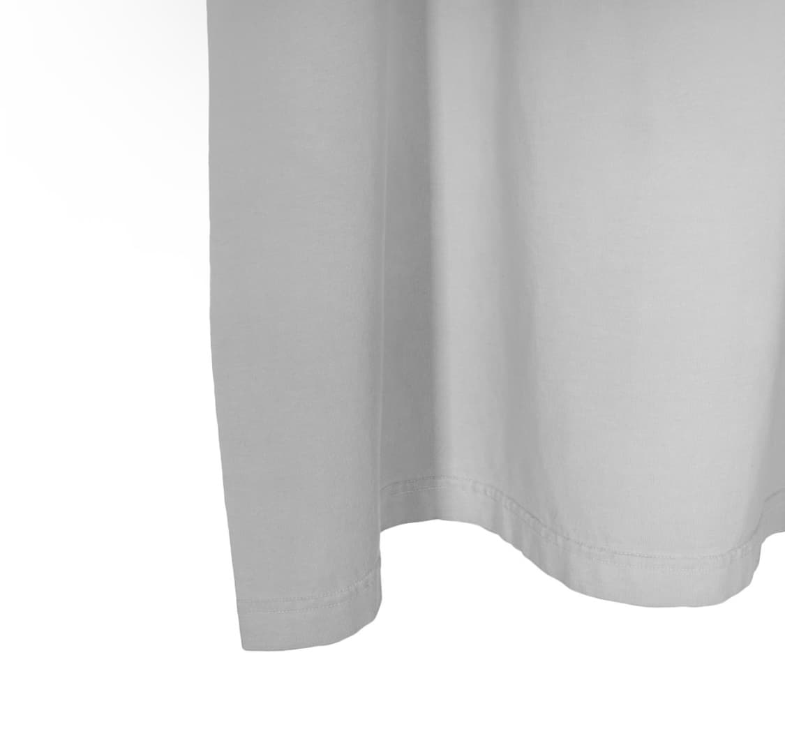 [L] 발렌시아가 남성 어센틱 자수 로고 오버사이즈 반팔 티셔츠 화이트 상품이미지6