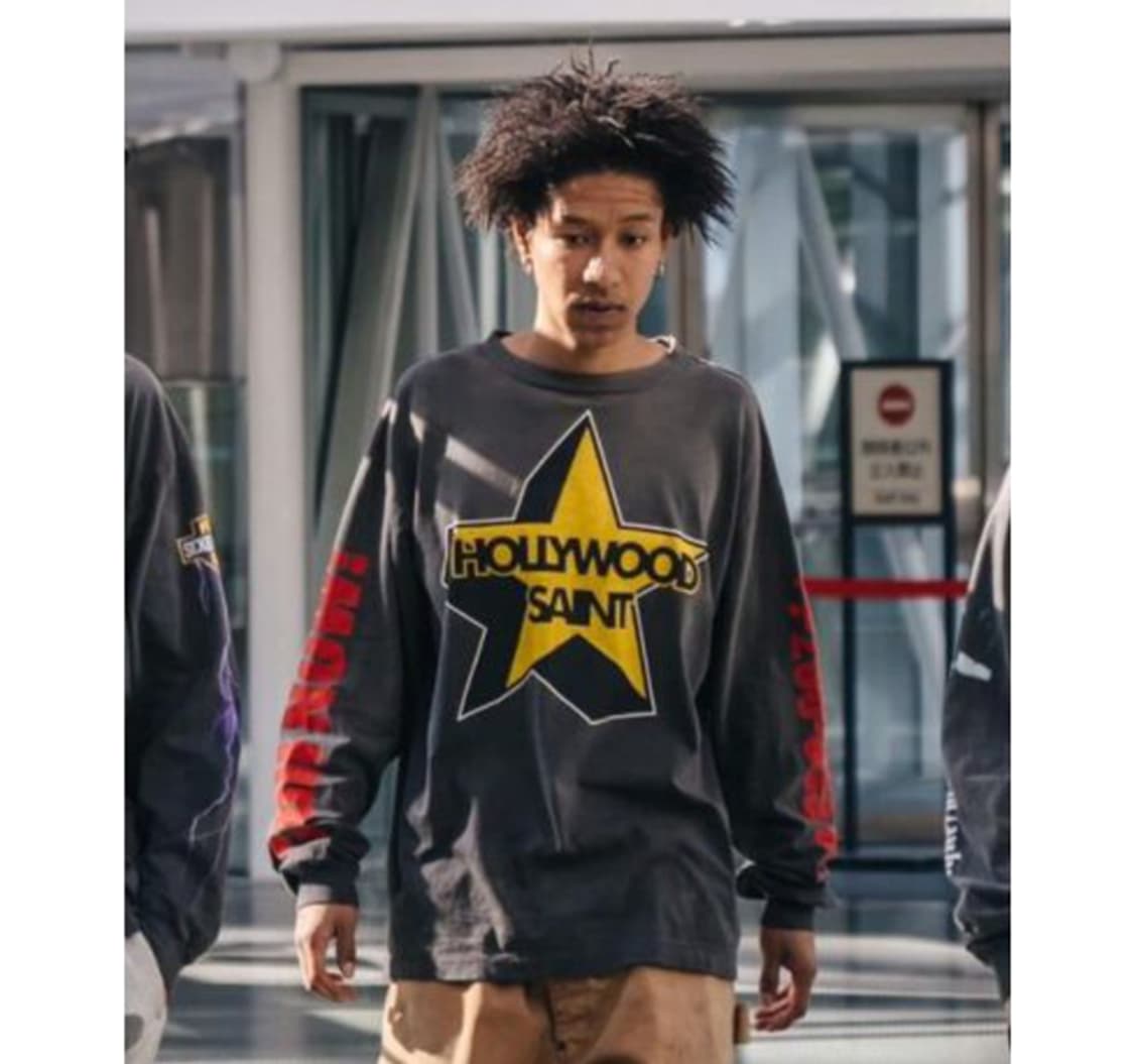 [XL] 세인트미카엘 할리우드 롱슬리브 블랙 상품이미지6