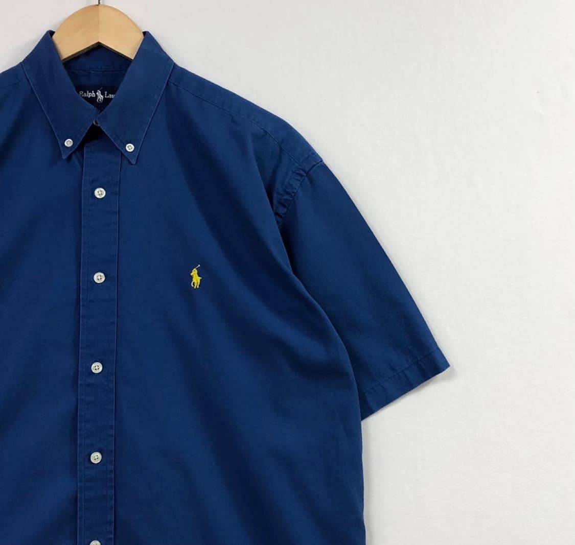 [100] 폴로 블레이크 코튼 반팔 셔츠 상품이미지1