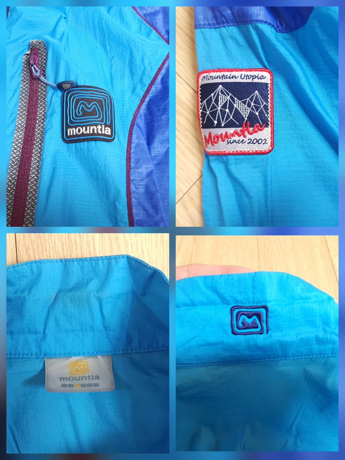 마운티아 초경량 바람막이 쟈켓, 바람막이 점퍼, 등산쟈켓 95 상품이미지4