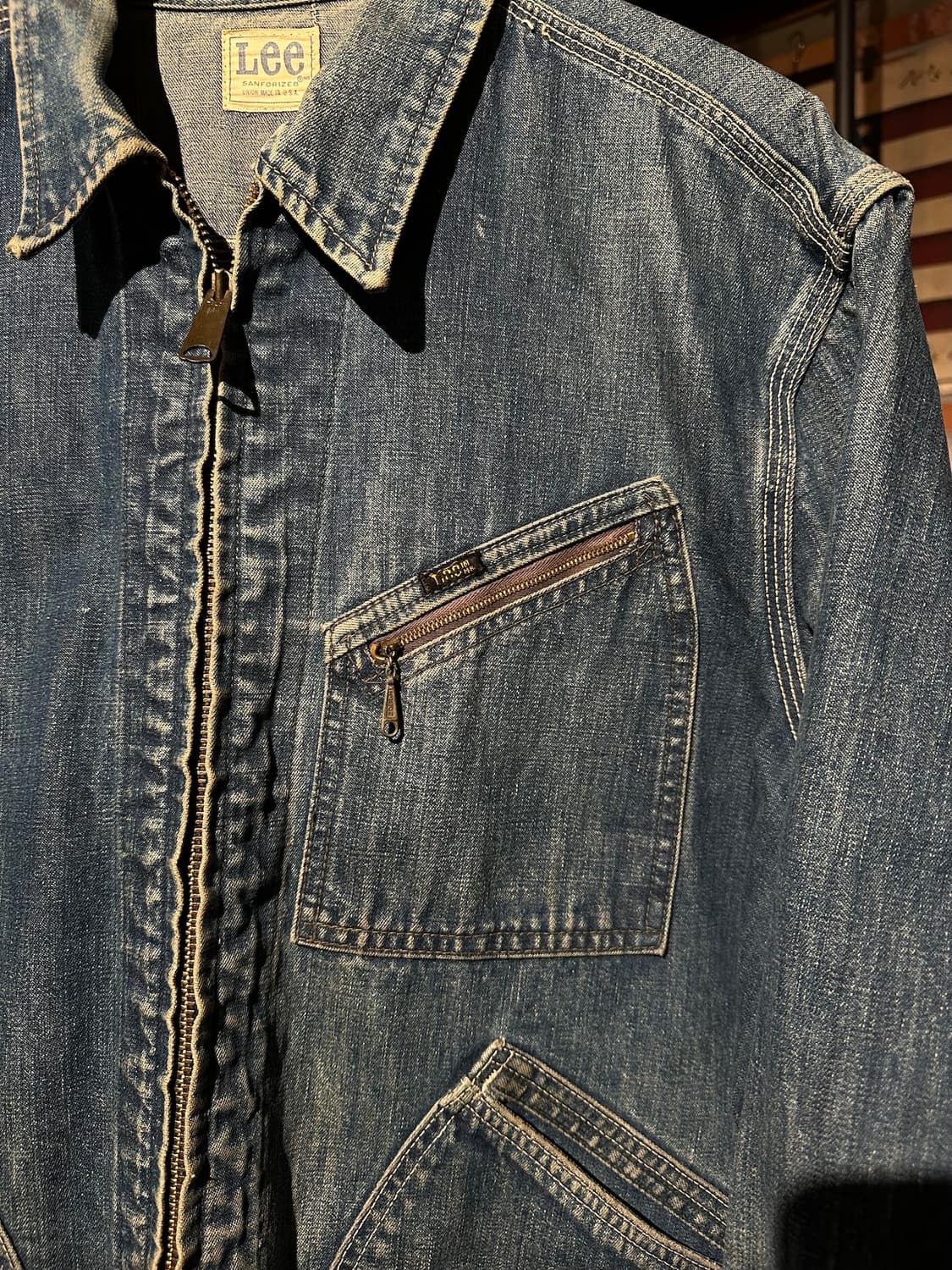 70s USA LEE 91-B Denim Work Jacket 상품이미지3