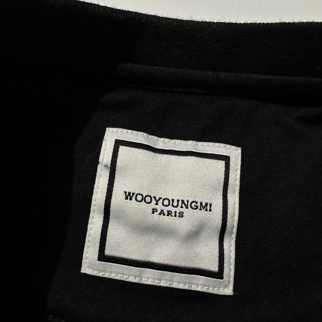 우영미 모터사이클 그래픽 반팔 티셔츠 블랙 상품이미지4