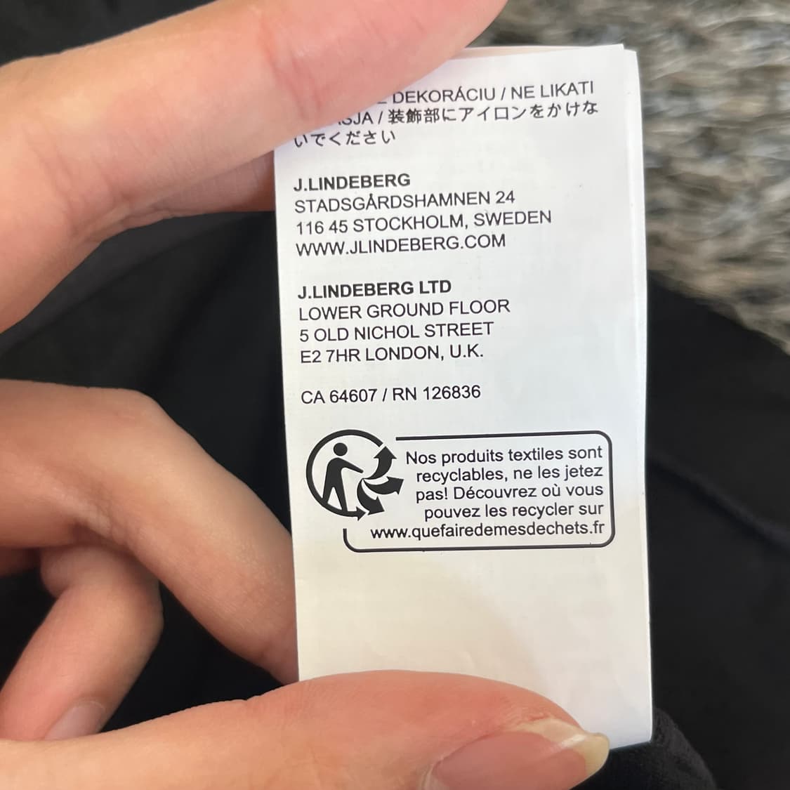 제이린드버그 여성 janice mid layer 재니스 자켓 (S) 상품이미지6