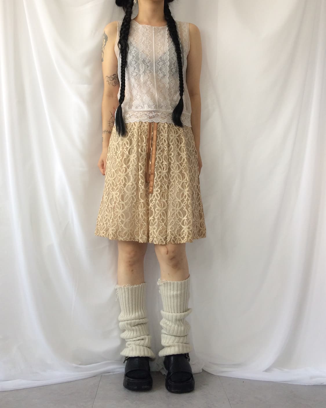Lace sleeveless 상품이미지1