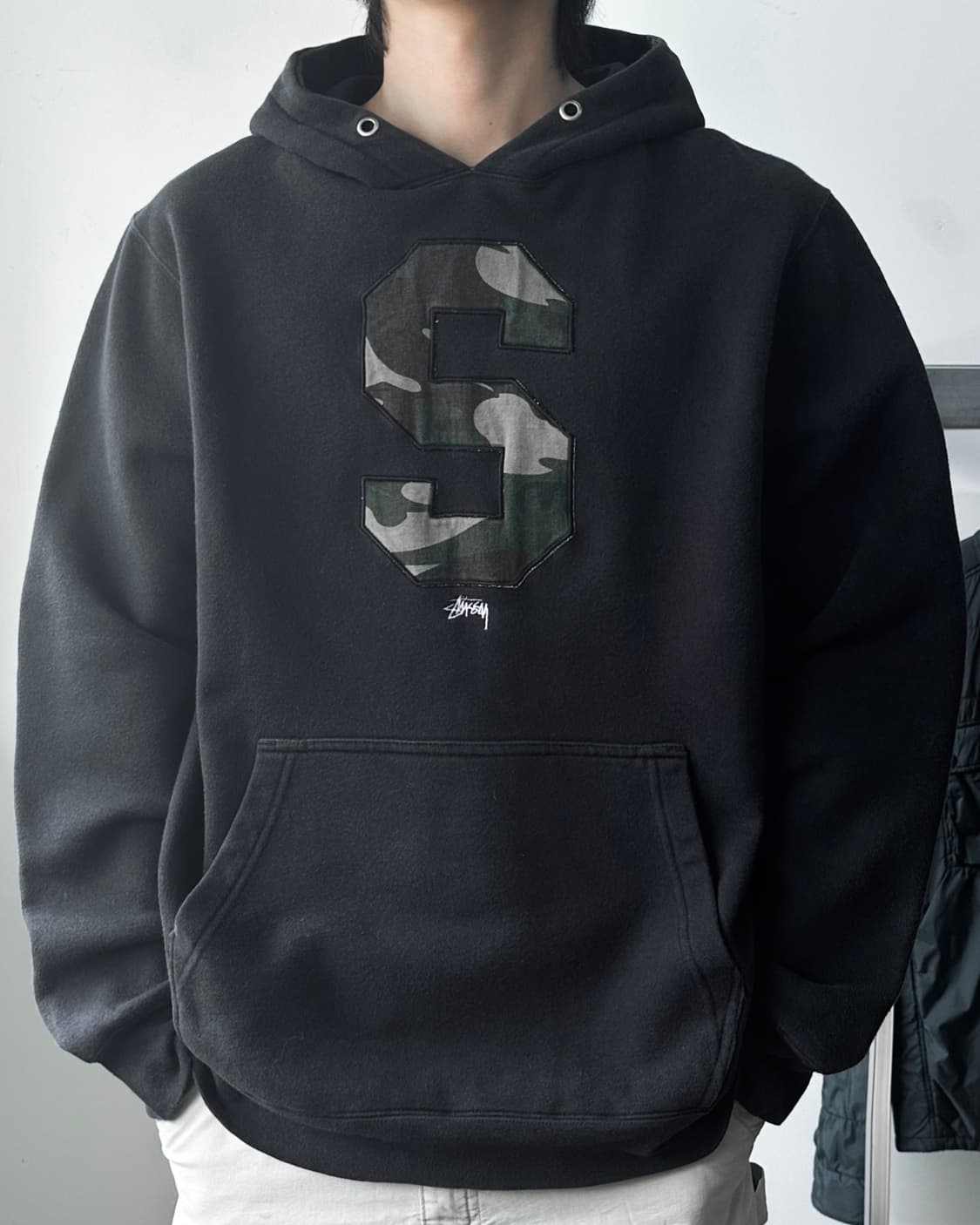 스투시 S 카모 로고 스웻 후드티 상품이미지1