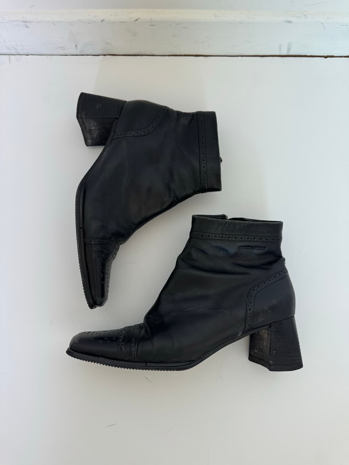 빈티지 스퀘어 앵클부츠 상품이미지5