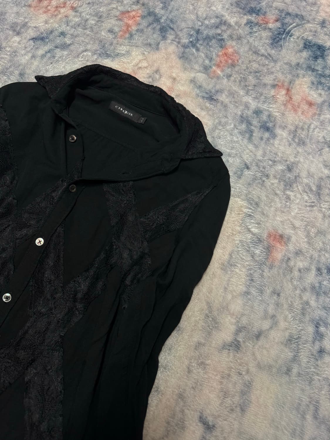 Civarize frill bondage rayon shirts 상품이미지4