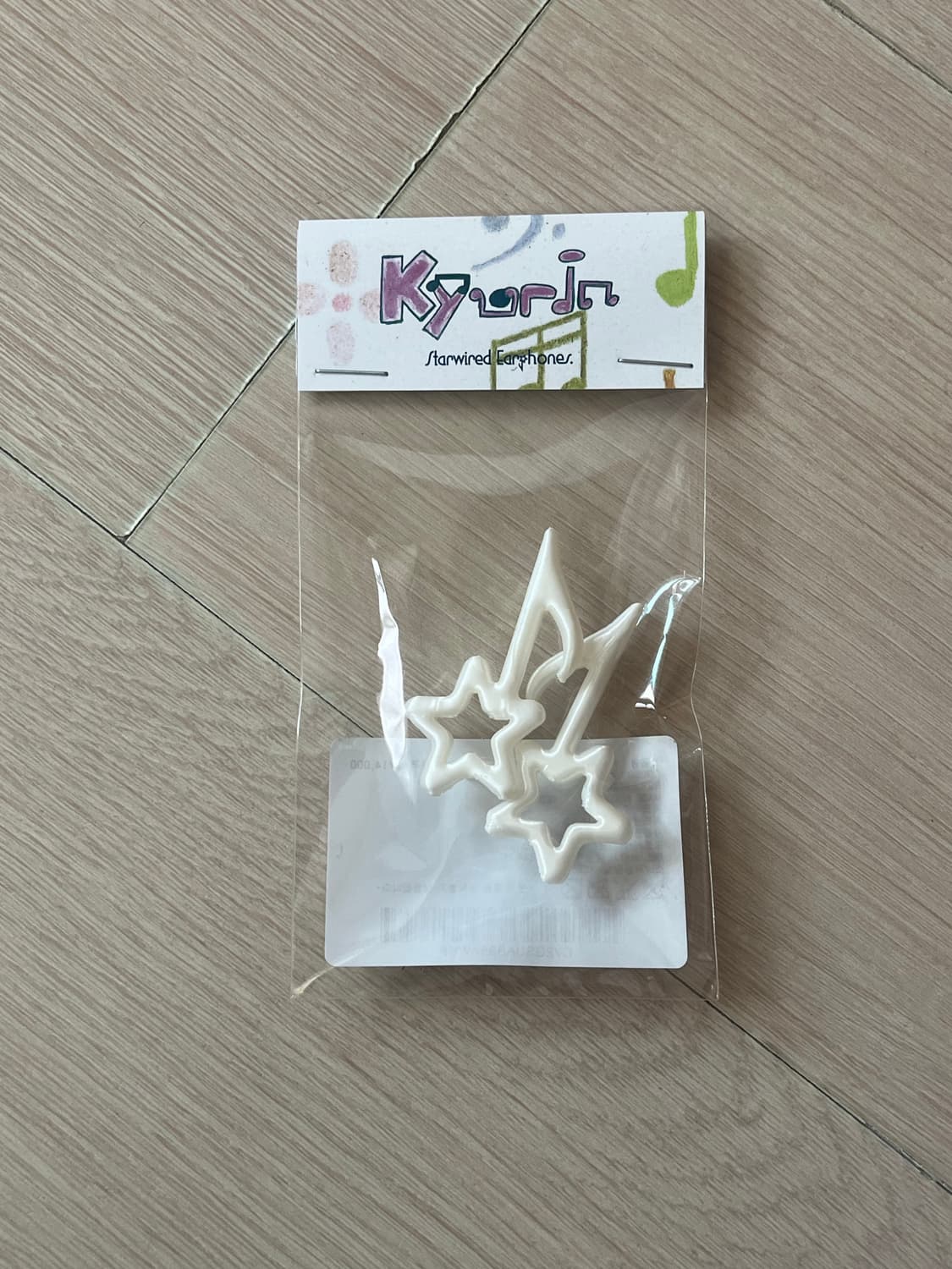 [새상품/당일배송] 카비시 규린 스타 노트 이어 파츠, 카비시 이어폰 상품이미지2
