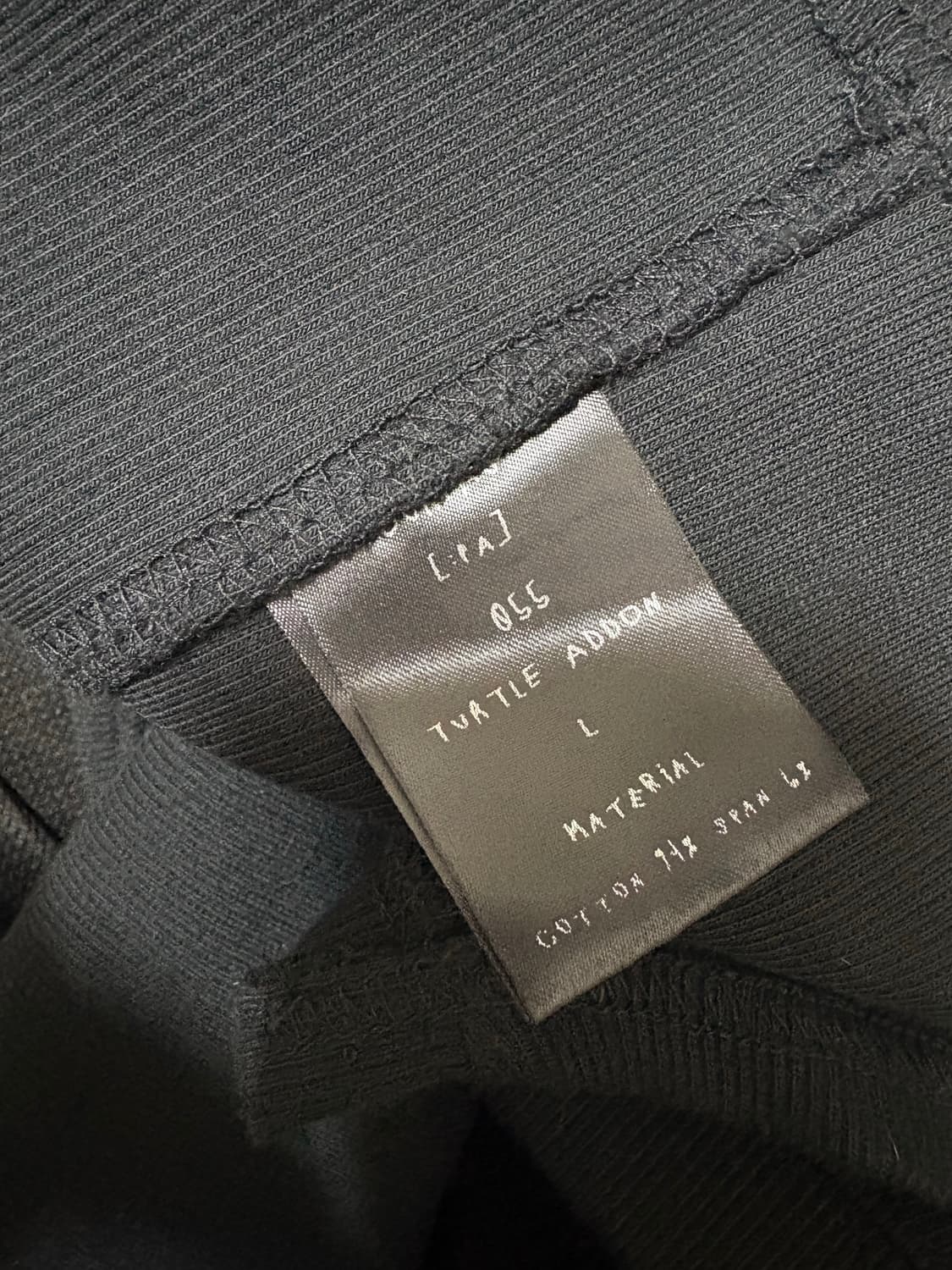 아워파스 055 터틀 애드온 베스트 블랙 L 상품이미지3