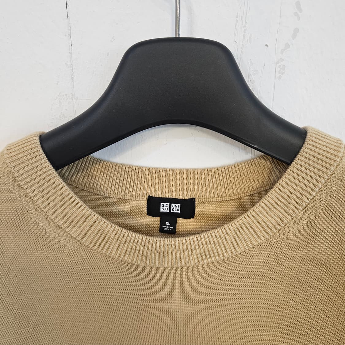 유니클로 베이지 니트 XL 상품이미지3