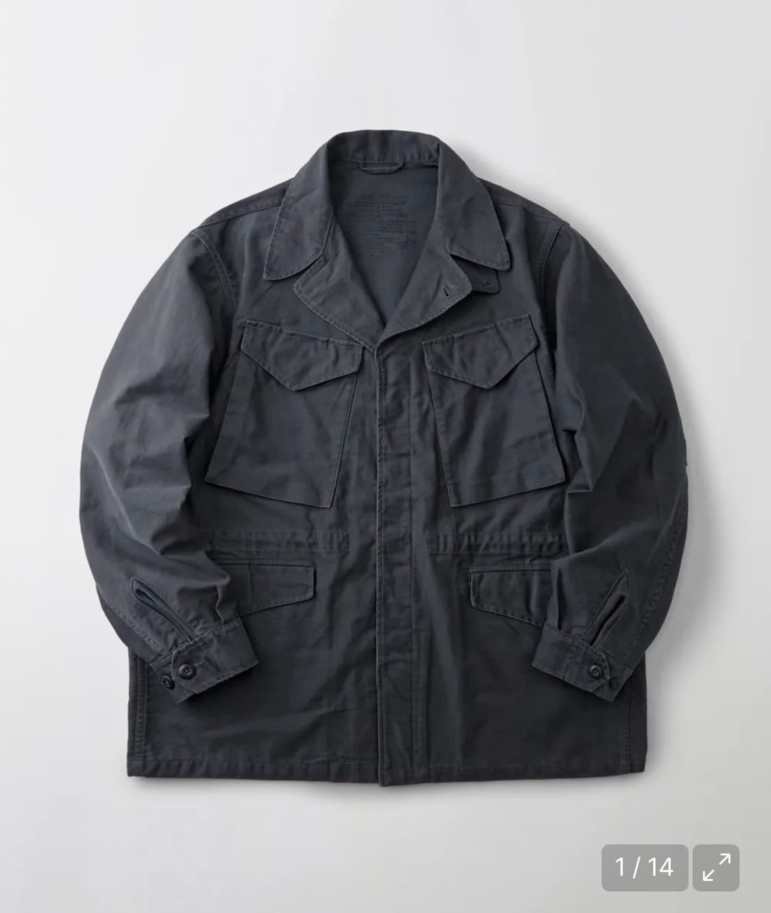 아웃스탠딩 M-1943 필드 자켓 차콜 S 새상품 상품이미지1