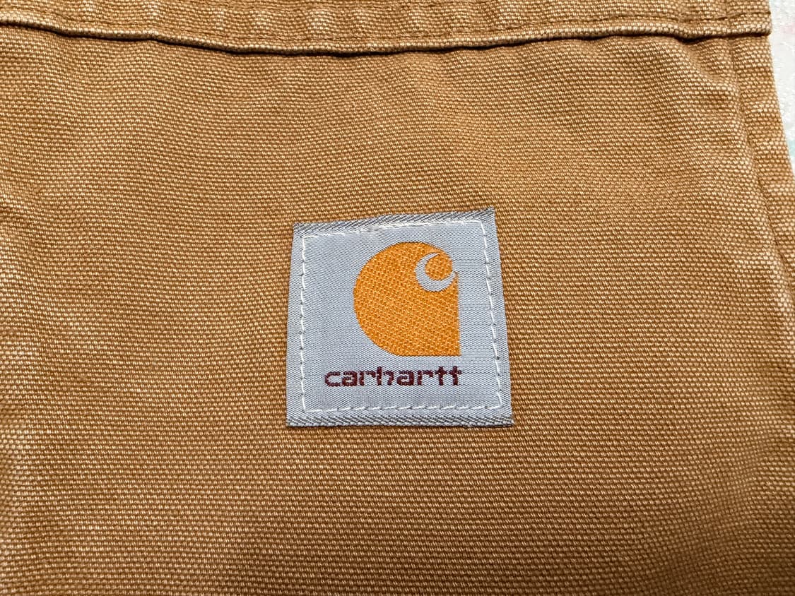(M) 칼하트 V03 브라운 덕 캔버스 쉐르파 워크 베스트 상품이미지5