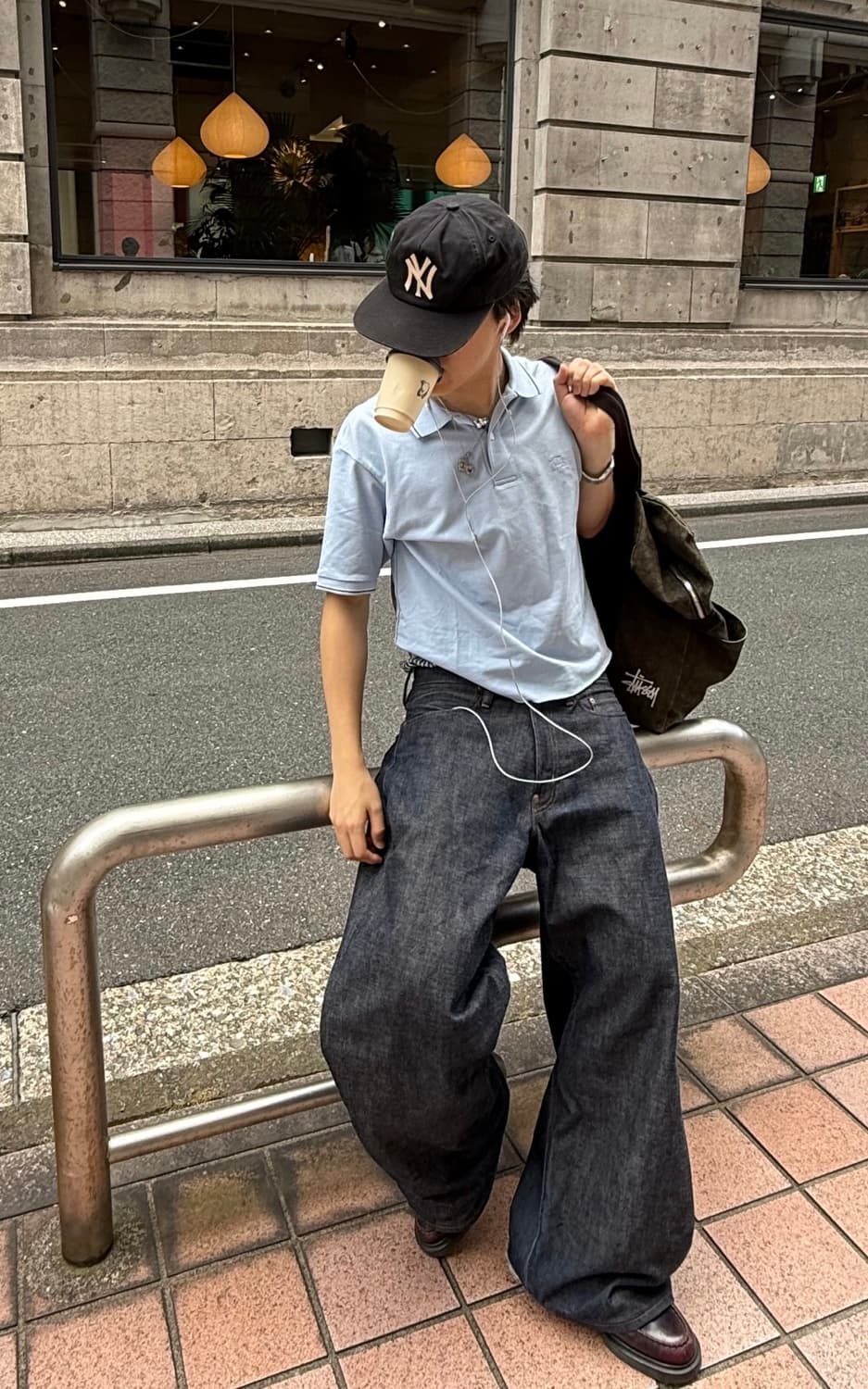 (예약중)스투시 캔버스 플라이트 백 상품이미지1