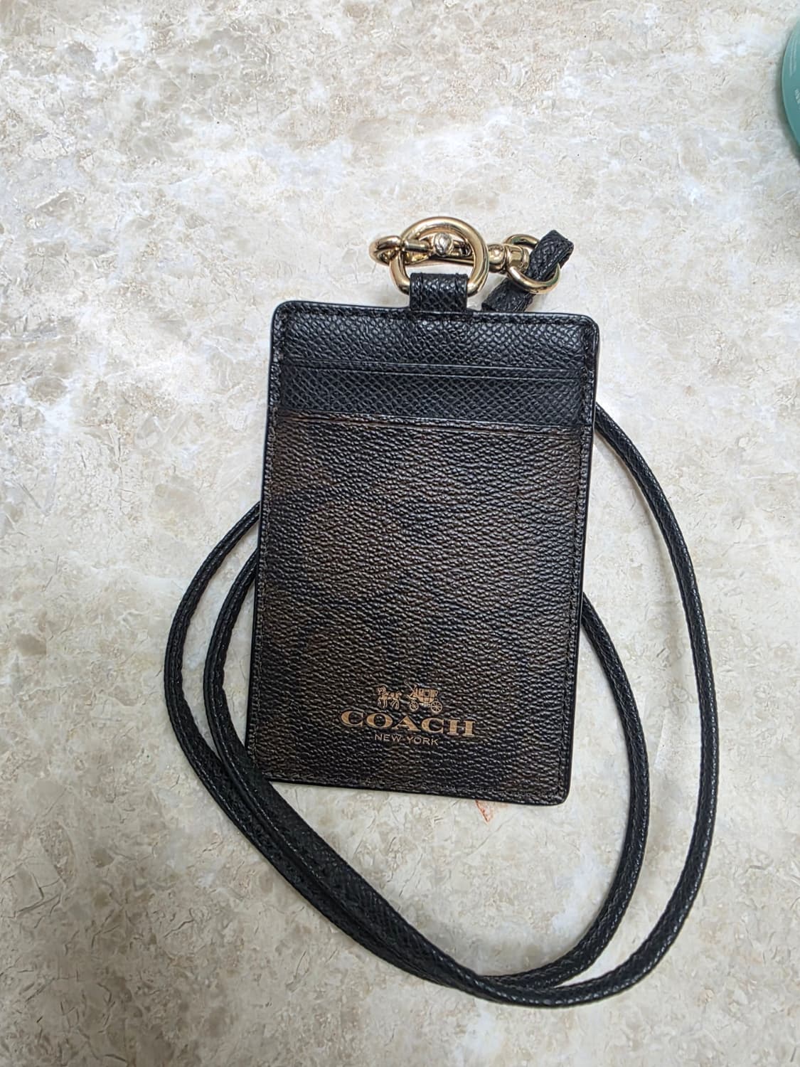 코치ID랜야드카드케이스 상품이미지1