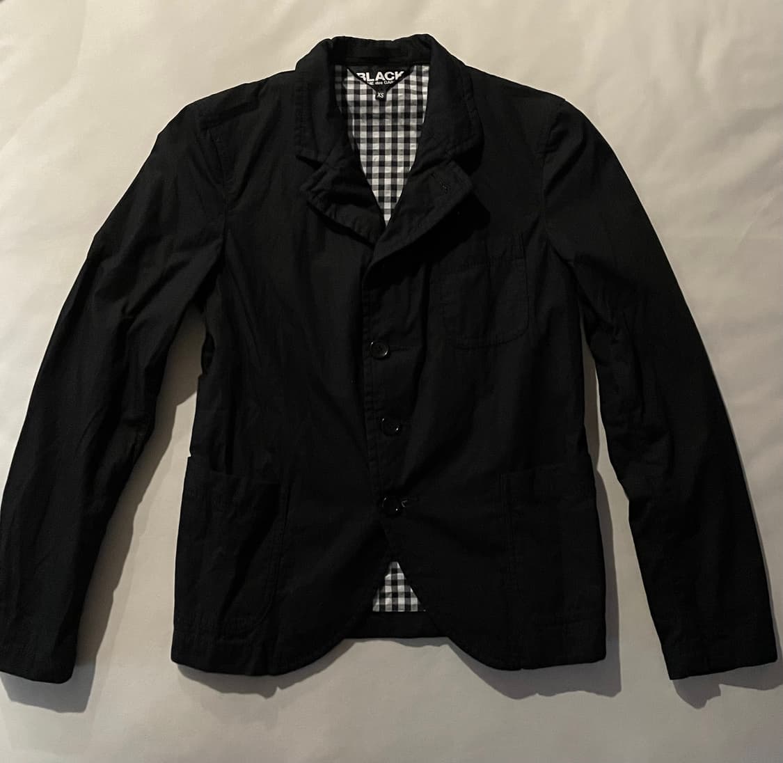 Comme des Garcons Black cotton jacket 상품이미지2