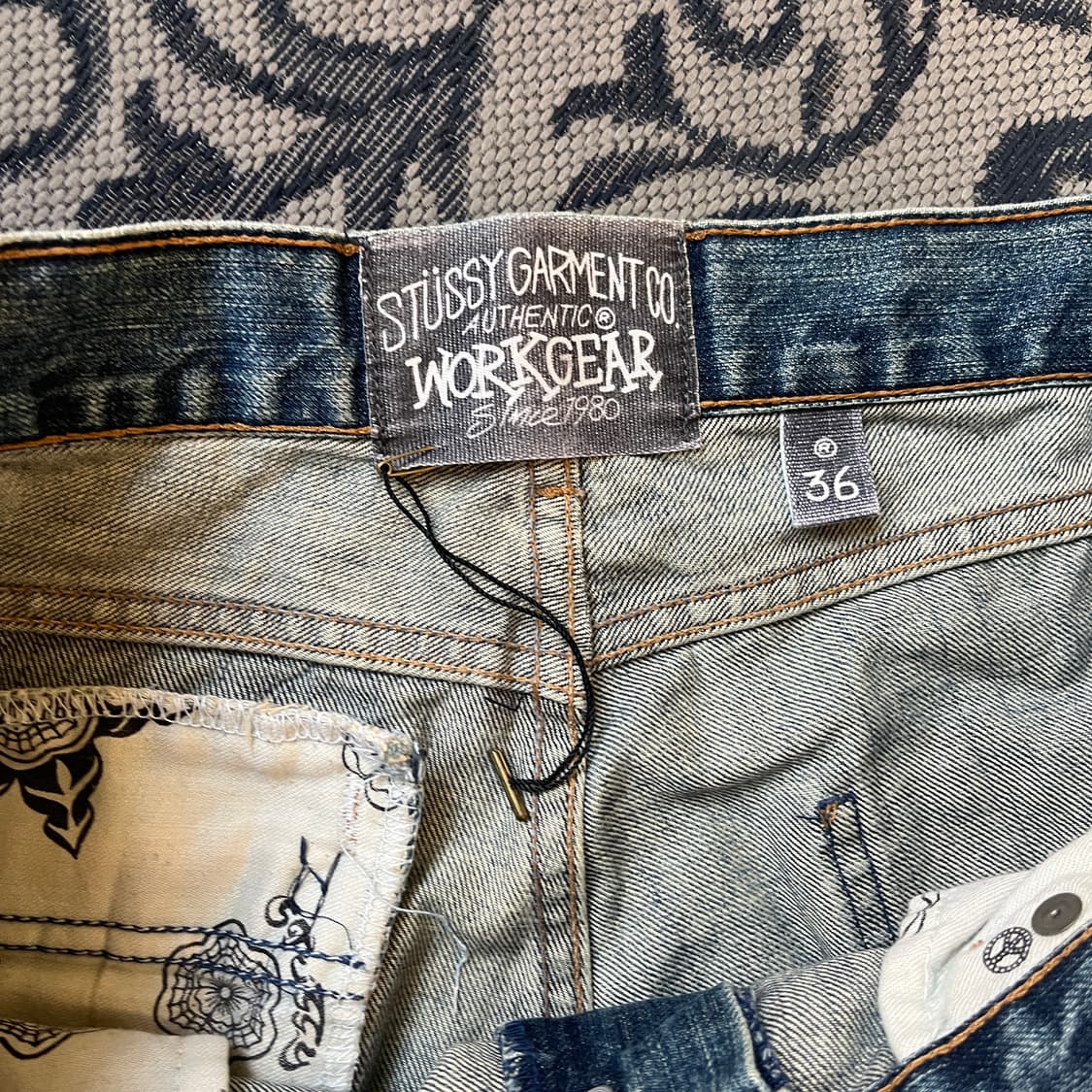 36 00s 스투시 데님 팬츠/W2644 상품이미지4