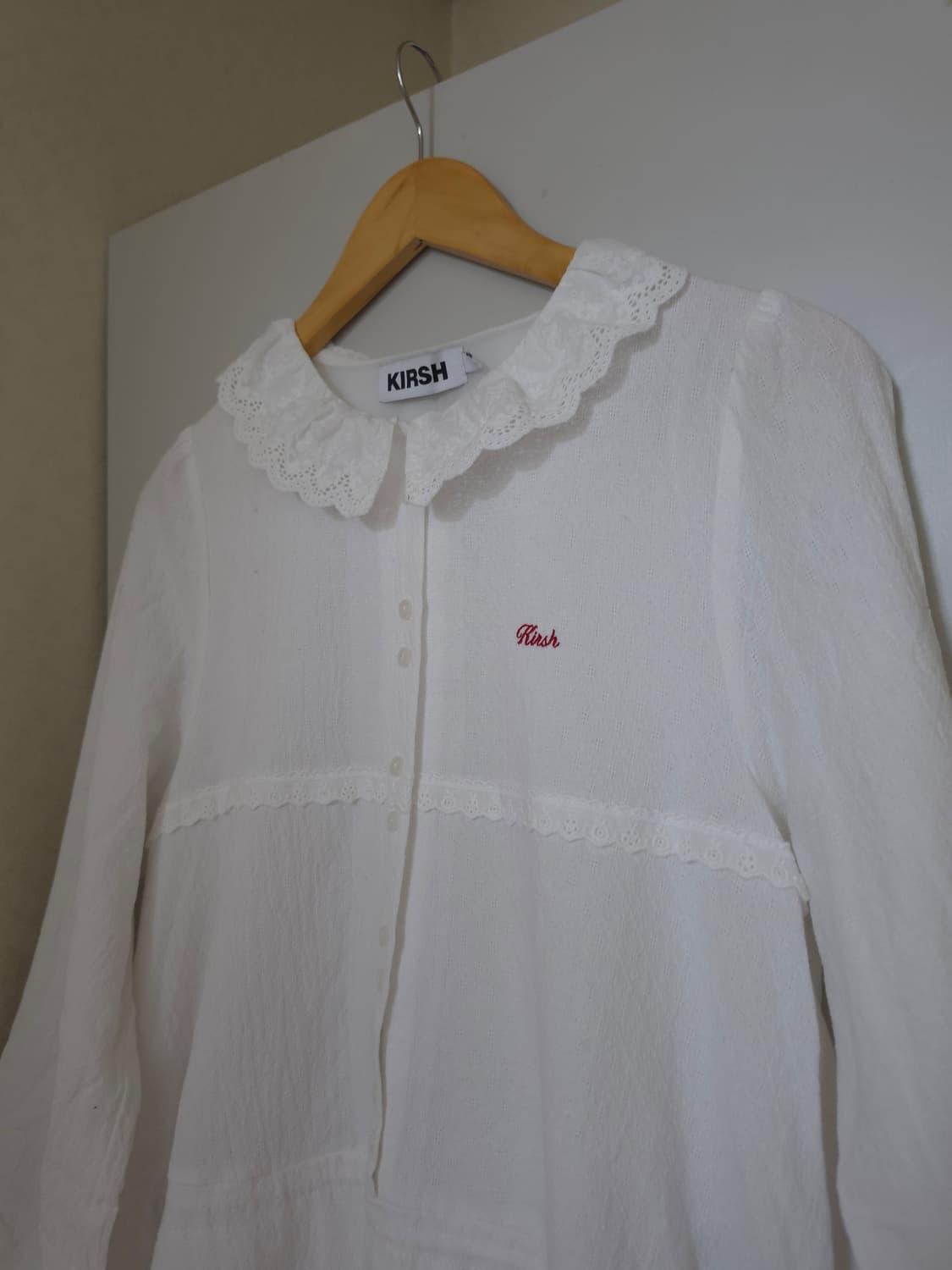 키르시 면 레이스 미니원피스 상품이미지3