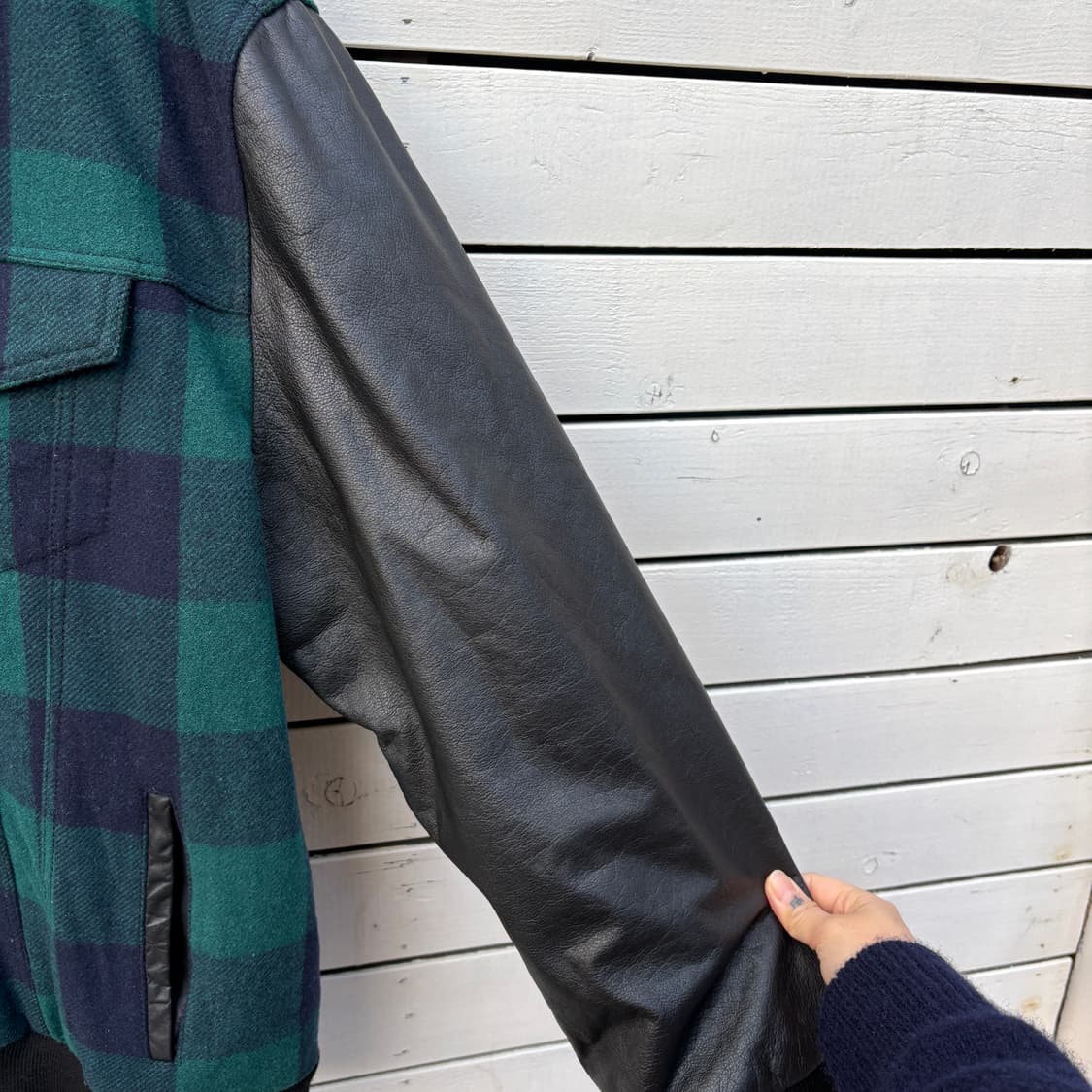 Levi’s  x Justin Timberlake 리바이스 울 레더 자켓 상품이미지6