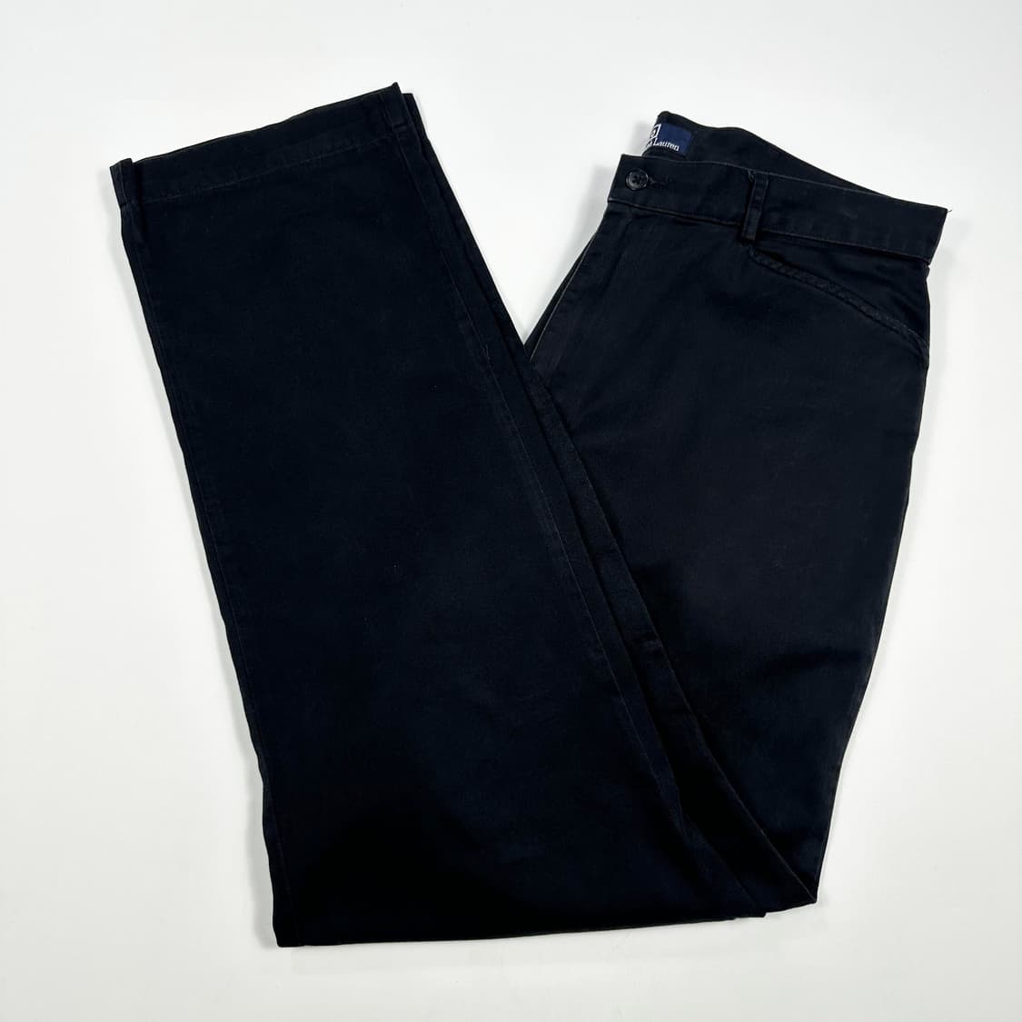 폴로 랄프로렌 레트로 블랙 치노팬츠 (34인치) 상품이미지2