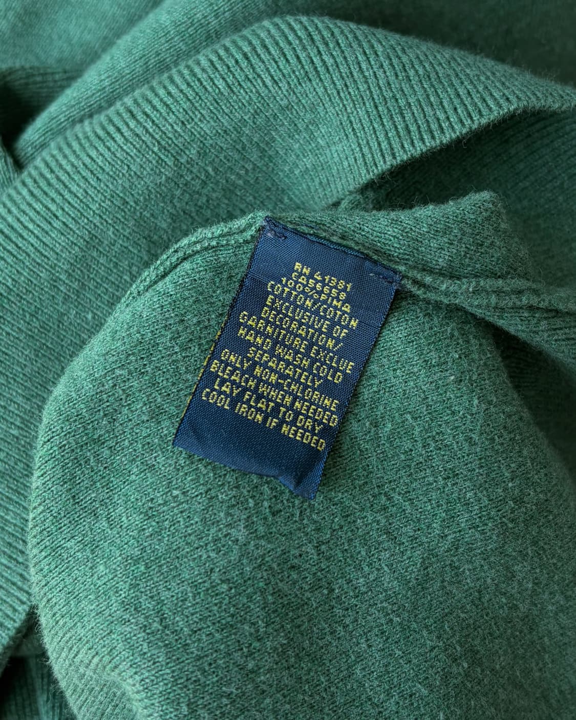 [L]폴로 랄프로렌 피마 코튼 브이넥 니트  상품이미지7