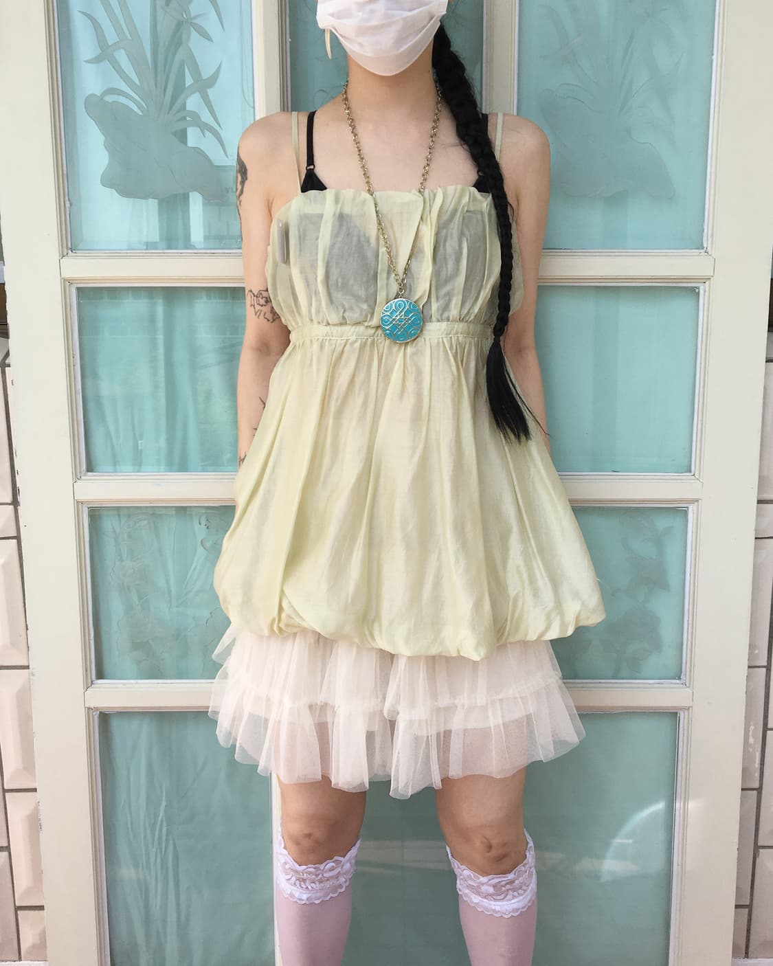 Organza mood balloon fit sleeveless 상품이미지6