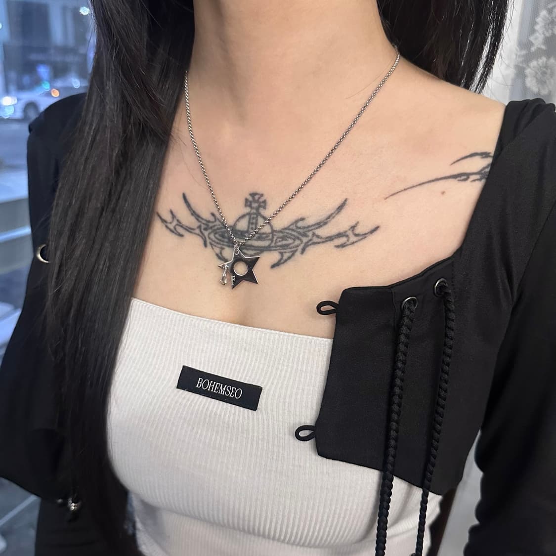 디올 펑크 피어싱 목걸이 상품이미지4