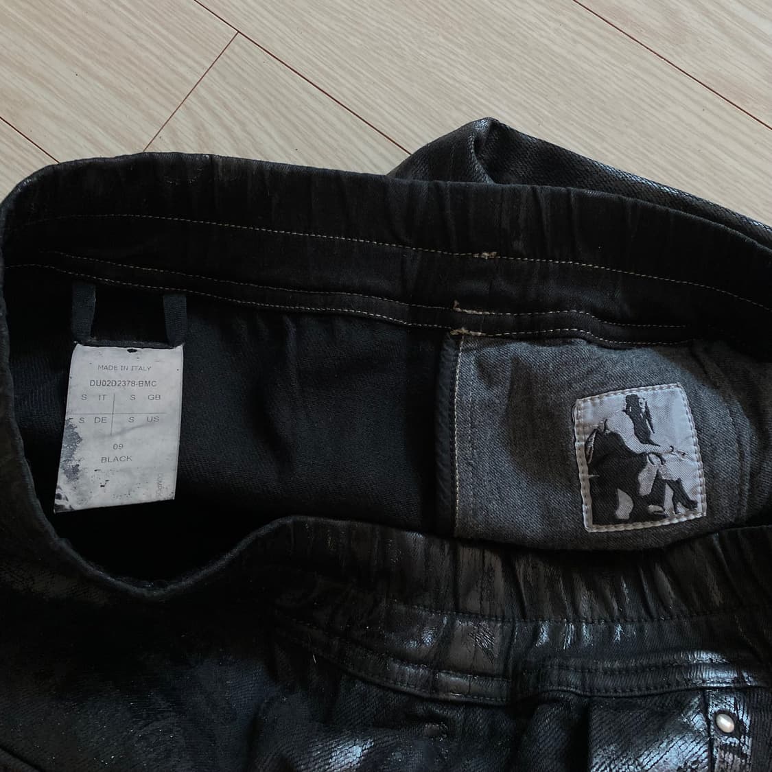 [S] 릭오웬스 다크쉐도우 게스 벨라스 블랙 메가 크러스트 상품이미지5