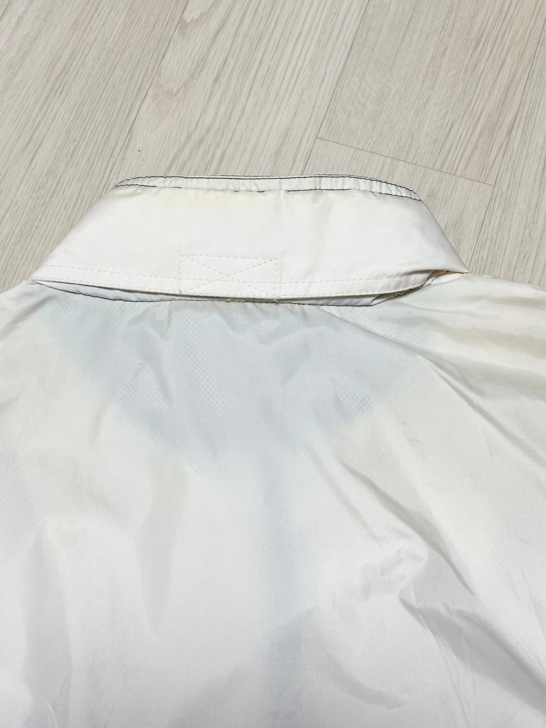 90's 아디다스 올드스쿨 배색 바람막이 자켓 상품이미지8