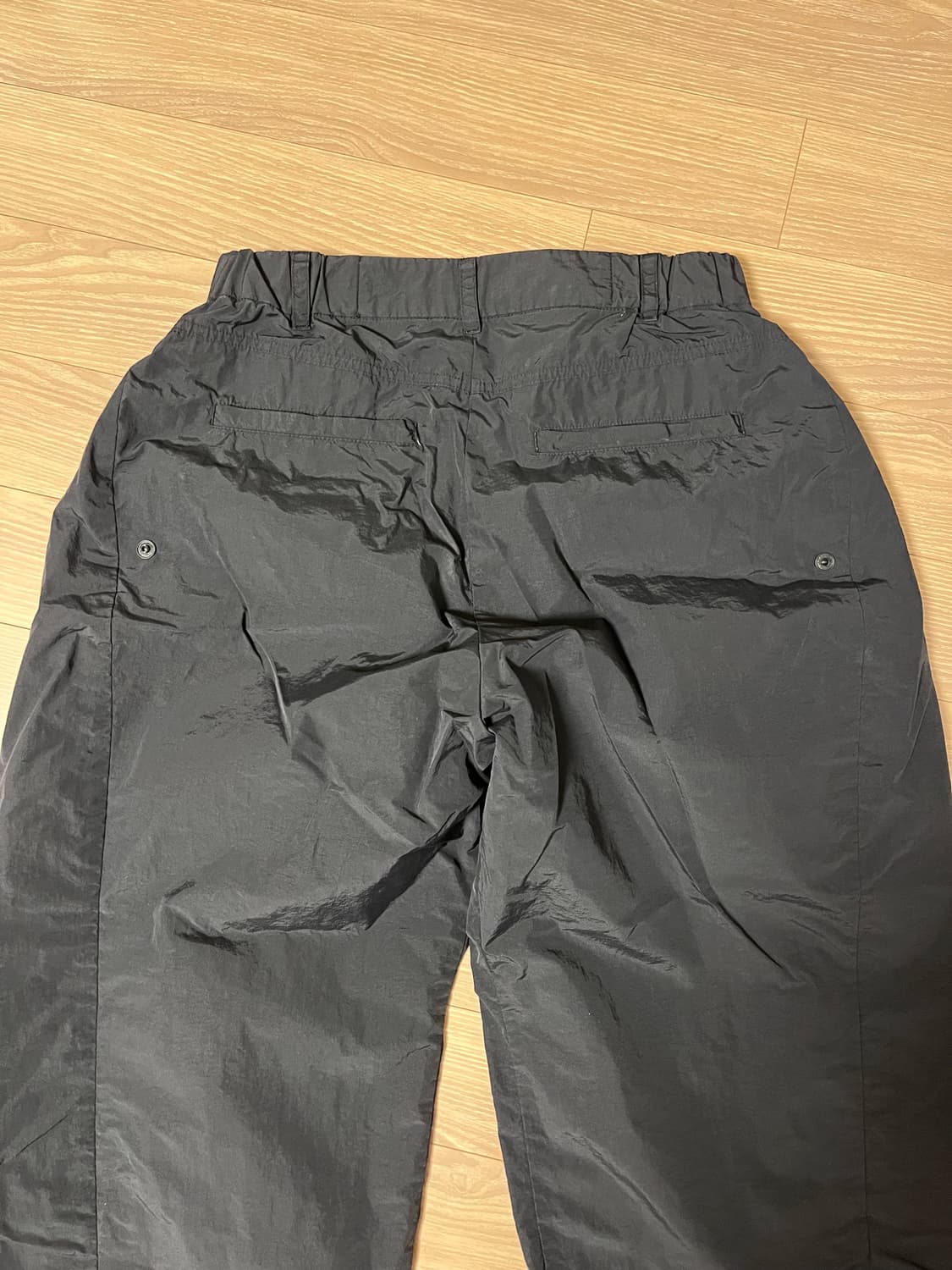 산산기어 사이드 스냅 팬츠 블랙 2사이즈 상품이미지2