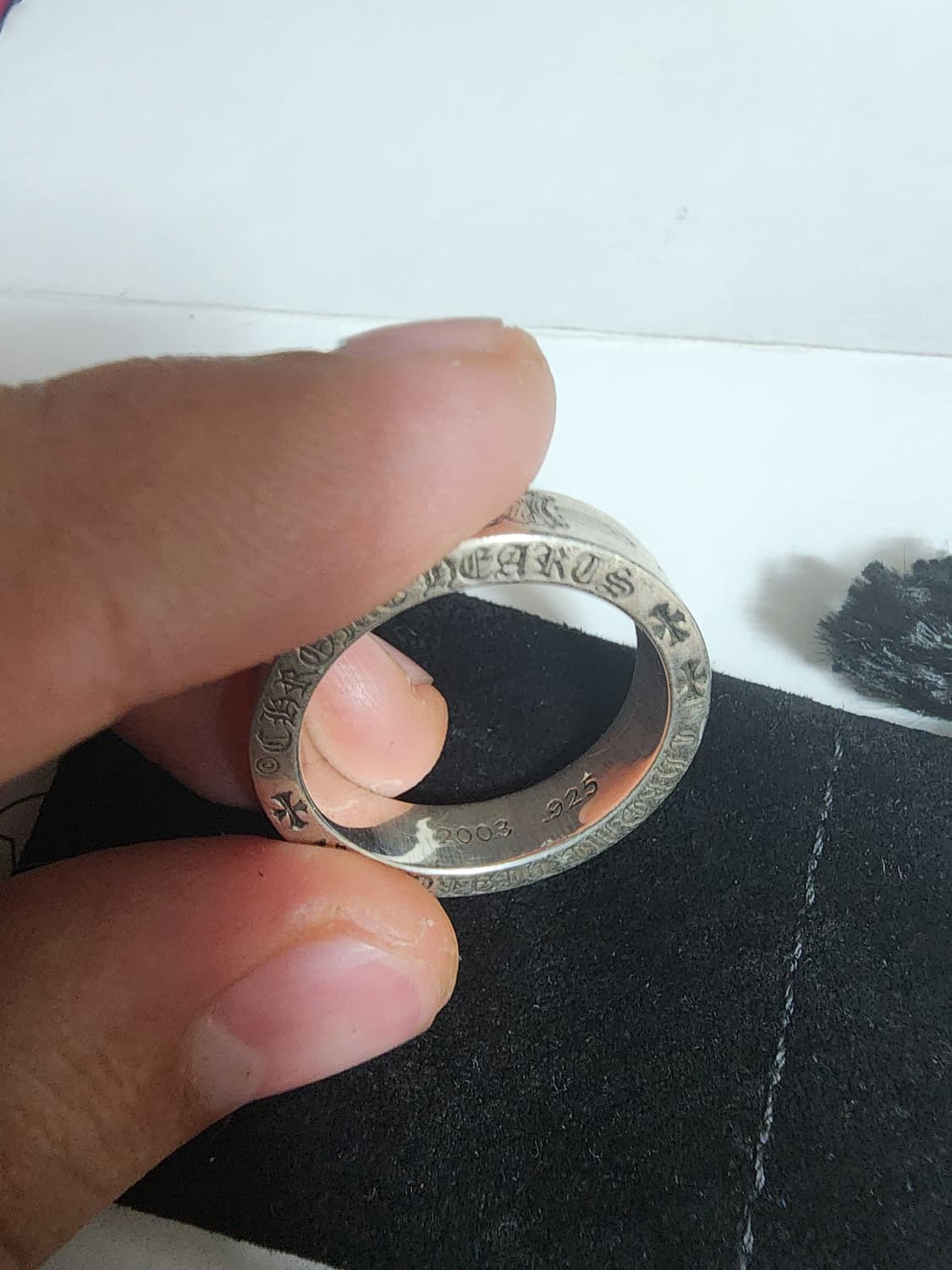 크롬하츠 스페이서 대거링 6mm 한국 사이즈 25 상품이미지5