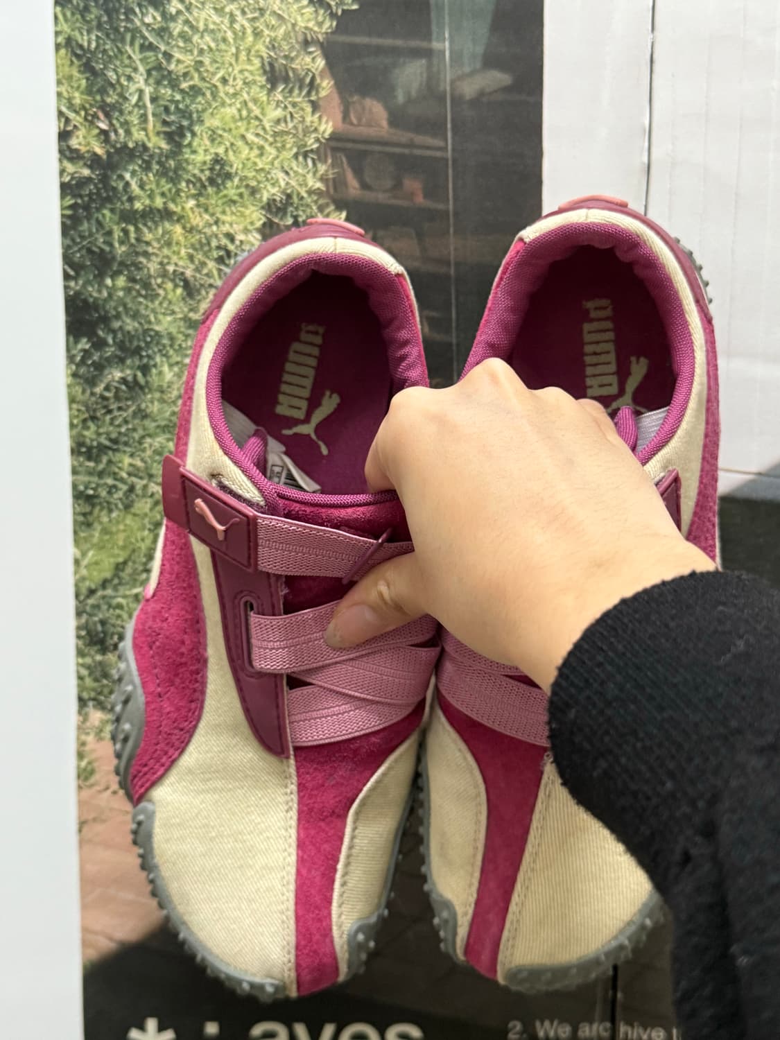 230) Puma mostro 핑크 상품이미지3