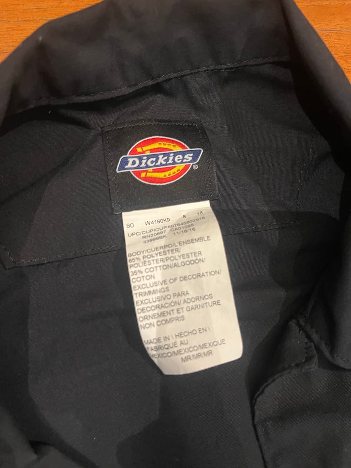 디키즈 아웃도어프로덕츠 콜라보 커버올 M 상품이미지3