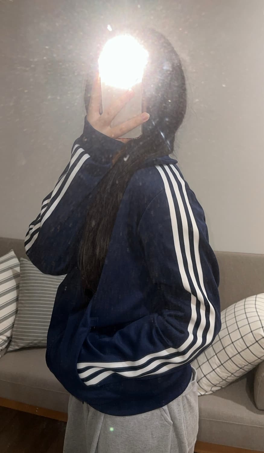 아디다스 네이비 져지 상품이미지2