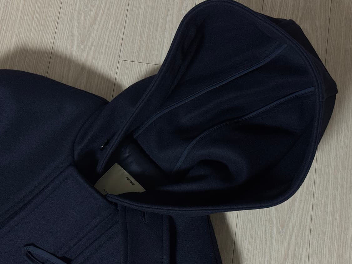 포터리/핸드메이드 더플 코트 네이비/1 상품이미지2