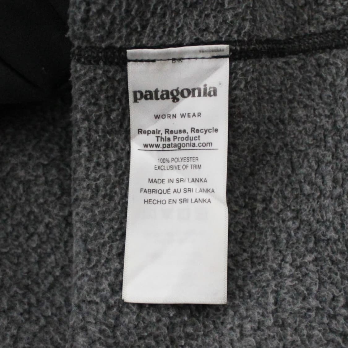 Patagonia 파타고니아 원웨어 풀집 플리스 자켓 그레이 상품이미지5