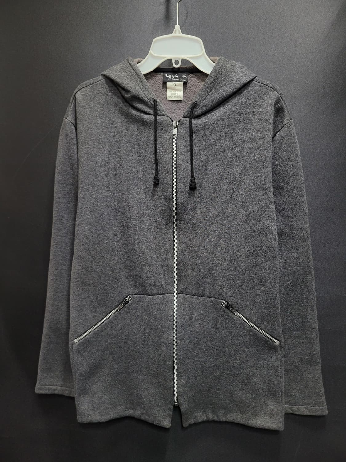 Agnes b 아네스베 90s 빈티지 후드집업 상품이미지1