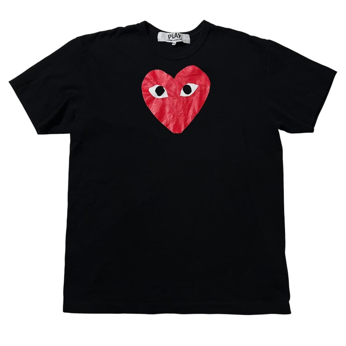 23ss 꼼데가르송 플레이 빅하트 반팔 티셔츠 상품이미지1