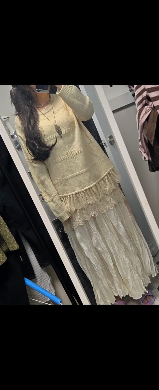 그런지페어리 와걸 별테슬니트+레이스나시셋트 상품이미지2