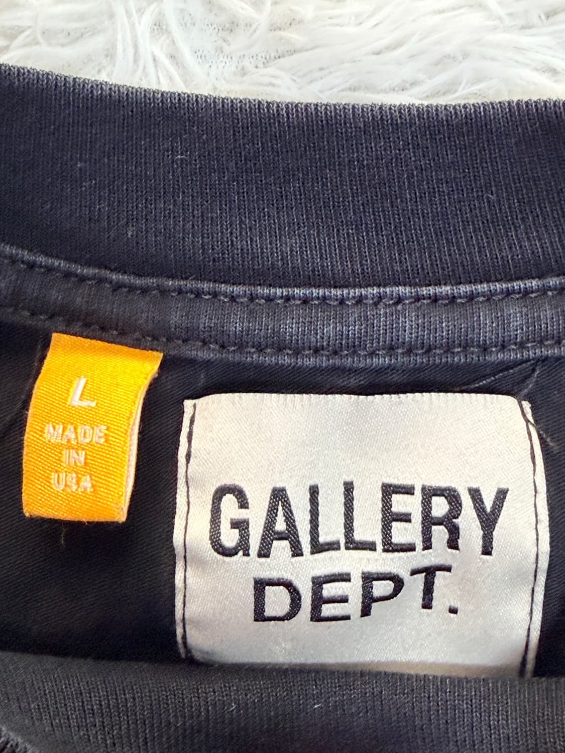 갤러리 디파트먼트(Gallery Dept.) 롱슬리브 티셔츠 - Blac 상품이미지3