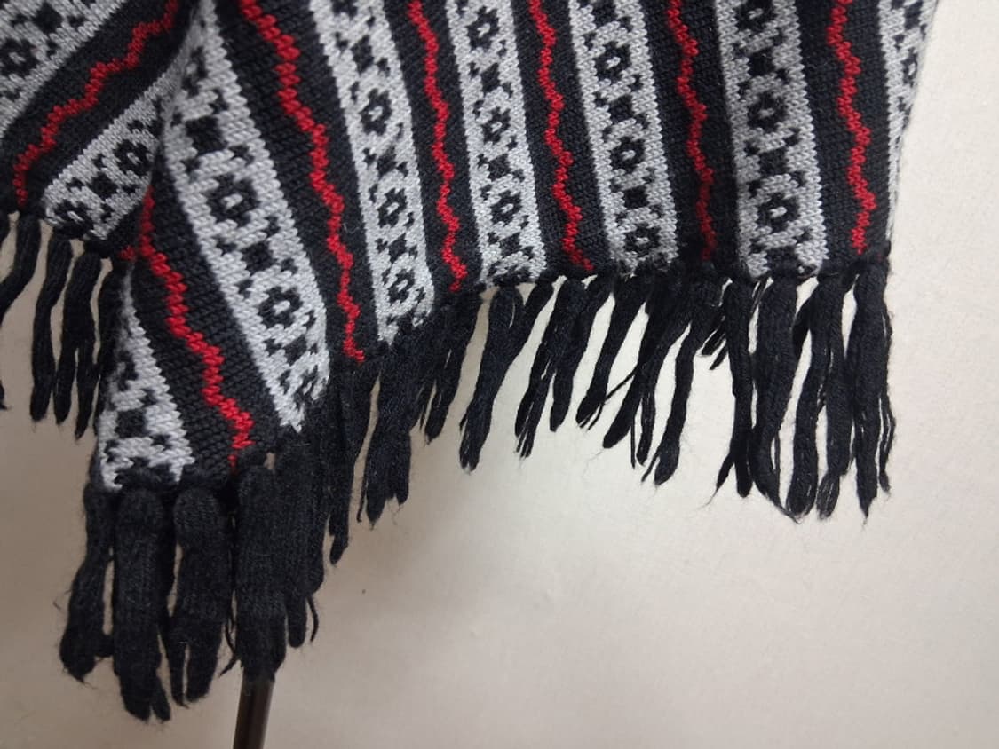 일본빈티지 100%울 페어아일 패턴 울니트케이프 5566
원산지 일본 소 상품이미지7