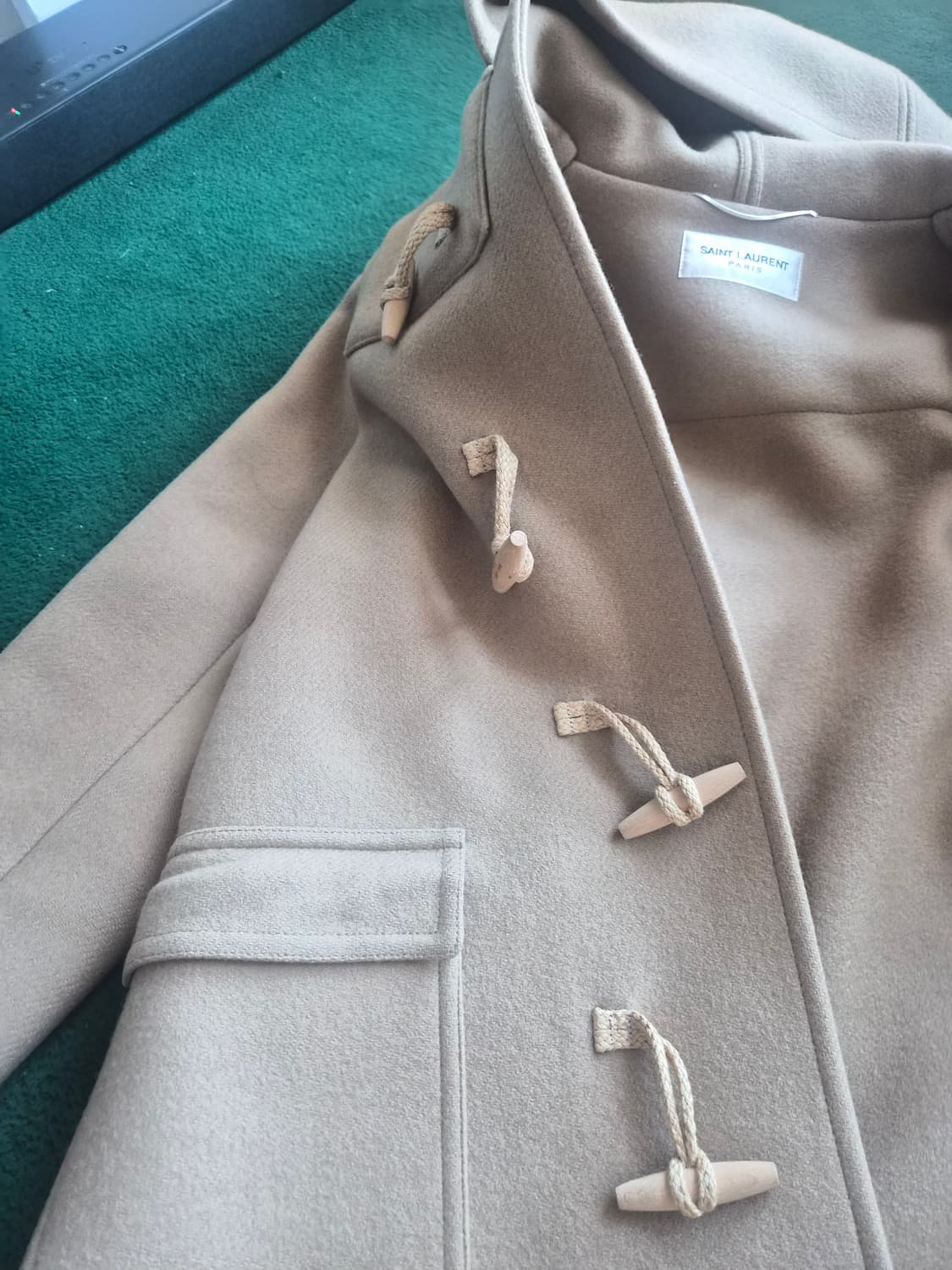 생로랑 더플코트 46사이즈 상품이미지5