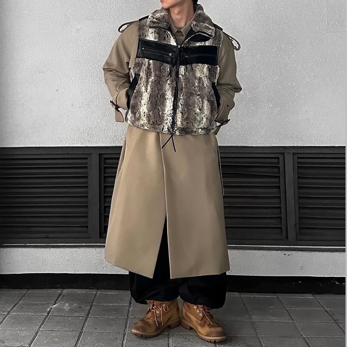 인사일런스 오버사이즈 트렌치코트 상품이미지5