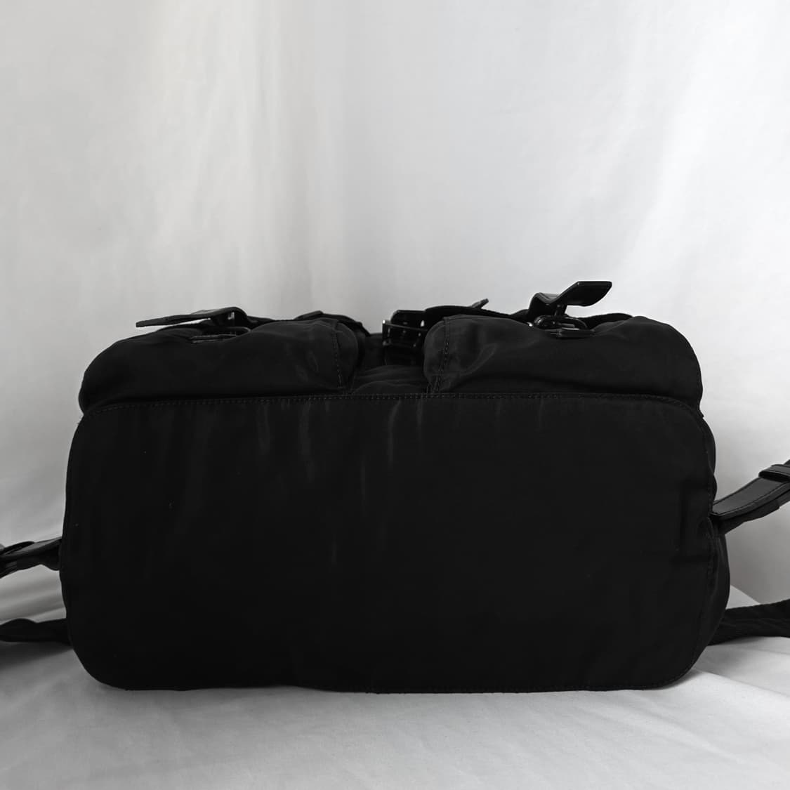 [정품 PRADA] 프라다 투포켓 나일론 빈티지백팩 라지 상품이미지4