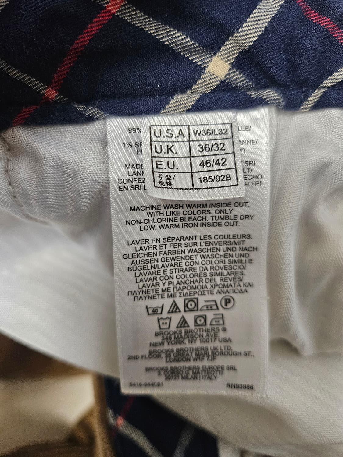 브록스브라더스 코듀로이 팬츠36 상품이미지7