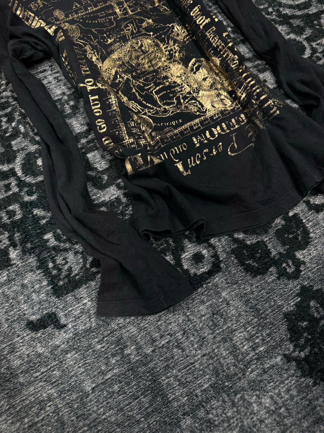 Vice fairy 00s lettering print cut sew 상품이미지4