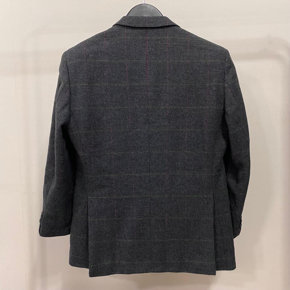 닥스 퓨어울 체크 싱글 블레이저 상품이미지2