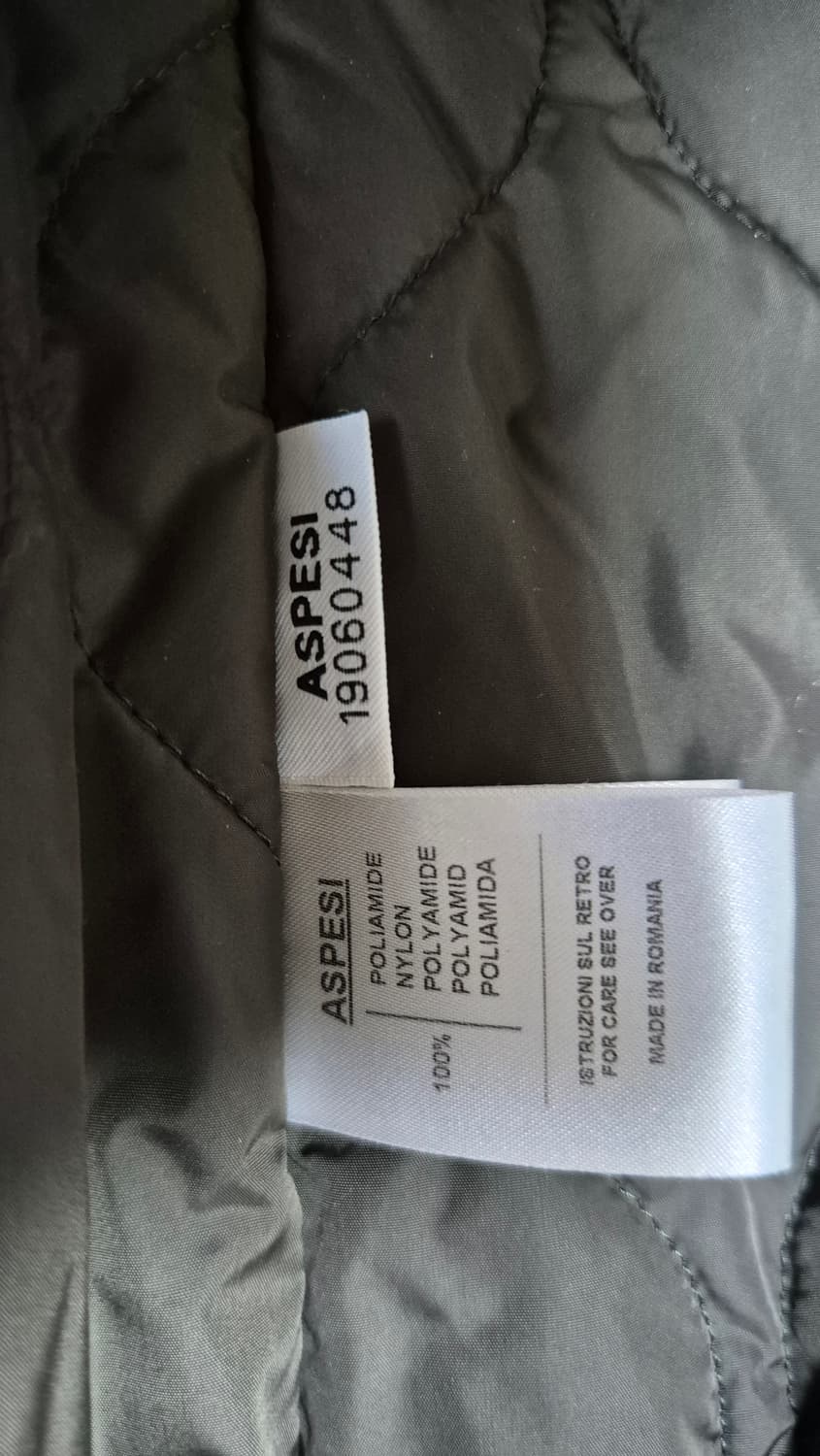 아스페시 블랙 싱글 코트 S 사이즈 상품이미지6